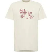 Jack Wolfskin BERGBLICK T M Pánské triko, béžová, velikost XXXL