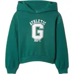 GAP FA24 LOGO Dívčí mikina, zelená, velikost