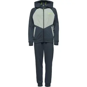 Lotto DAMONO Chlapčenská tepláková súprava, tmavo modrá, veľkosť 140-146