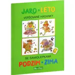 ELLA & MAX JARO, LÉTO, PODZIM, ZIMA Kniha samolepek a hádanek, mix, velikost