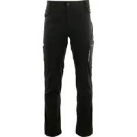 ALPINE PRO BUNEF Pánské outdoorové kalhoty, černá, velikost