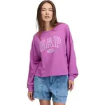 GAP FASHION LOGO Dámska mikina, fialová, veľkosť