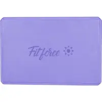 Fitforce YOGA BLOCK Yoga blok, fialová, velikost