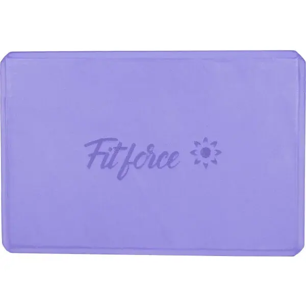 Fitforce YOGA BLOCK Yoga blok, fialová, velikost