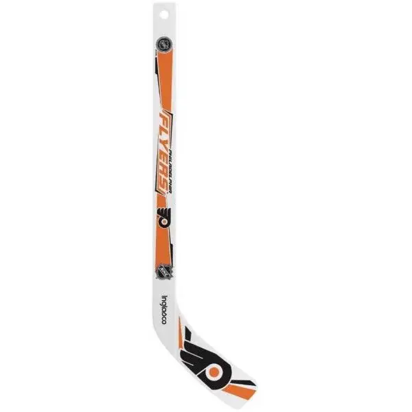 INGLASCO PHILADELPHIA FLYERS NHL Dekorační hokejka, bílá, velikost