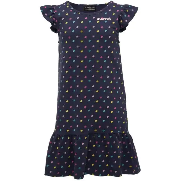Lotto MEENY Dívčí šaty, tmavě modrá, velikost 128-134