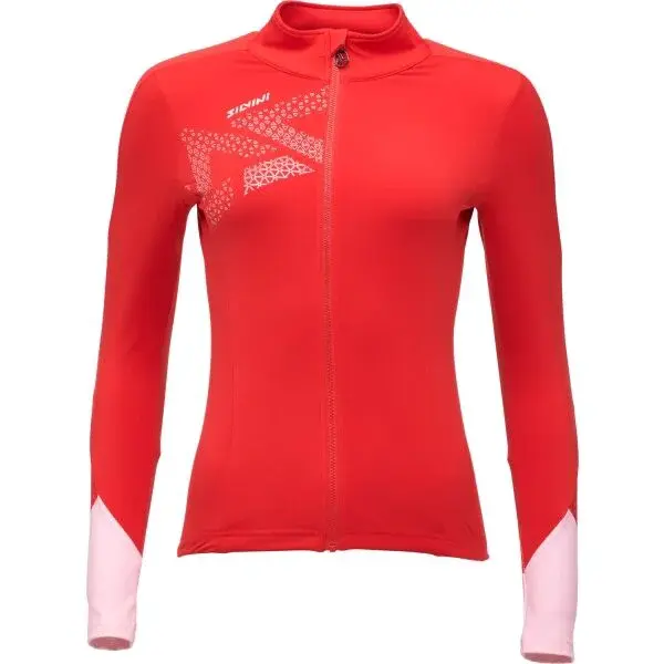 SILVINI CALVANA W Dámský zateplený silniční dres, červená, velikost