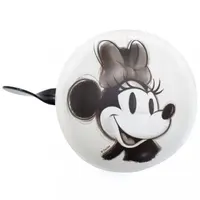 Disney MINNIE Retro zvonek na kolo, bílá, velikost