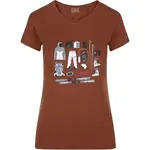 KILPI TORNES Dámské triko, červená, velikost