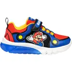 Geox J CIBERDRON Dětská vycházková obuv, modrá, velikost