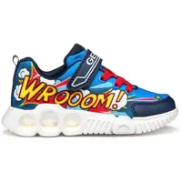 Geox J WROOM B. D Dětská vycházková obuv, modrá, velikost