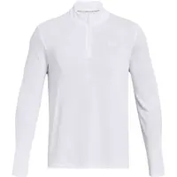 Under Armour STRIDE 1/4 ZIP Pánské tričko, bílá, velikost L