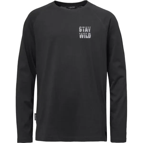 Lewro AUSTIN Chlapecké triko, černá, velikost 152-158