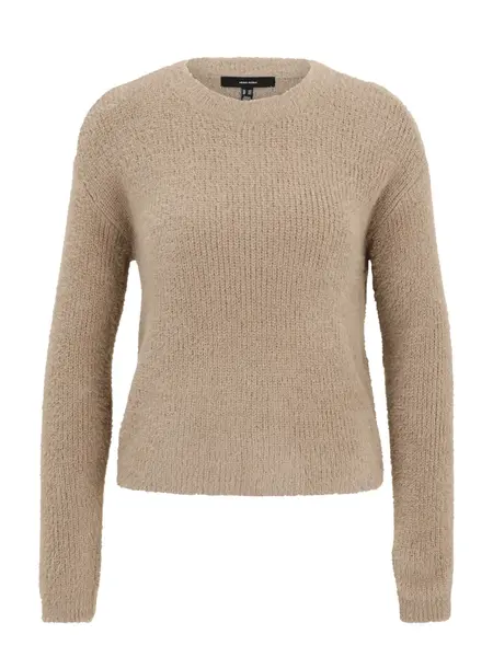 Vero Moda Petite Sveter 'VMPUFF'  tmavobéžová