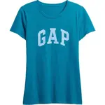 GAP V-SS LOGO CLASSIC TEE Dámske tričko, tyrkysová, veľkosť