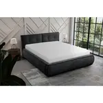 Livetastic ČALOUNĚNÁ POSTEL, 180/200 cm, antracitová