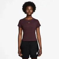 Nike Sportswear Womens Tight Ribbed Short-Sleeve T-Shirt S