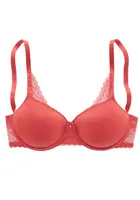 LASCANA Zmenšujúca podprsenka  krvavo červená