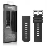 Silikonový řemínek ALIGATOR 22mm, černá