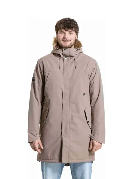 Meatfly pánská zimní bunda Lars Stucco | Písková | Velikost L