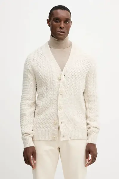 Kardigán s prímesou vlny Guess JEFFRY