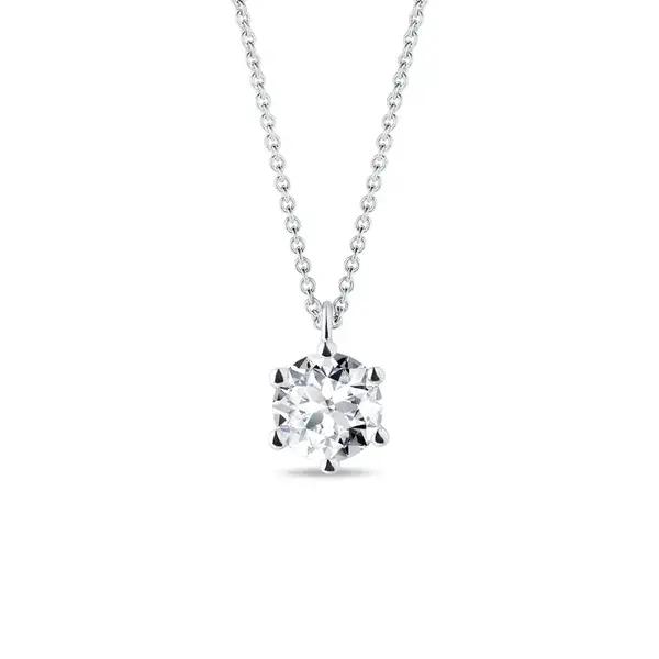 1ct briliantový prívesok z bieleho zlata KLENOTA