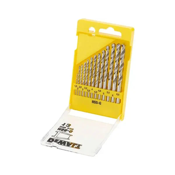 DeWALT Příslušenství - 13dílná sada vrtáků do kovu DT5922