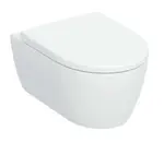 Geberit iCon - Závěsné WC se sedátkem SoftClose, TurboFlush, Rimfree, bílá 503.046.00.1