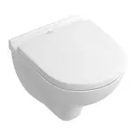 Villeroy & Boch O.novo - Závěsné WC Compact se sedátkem SoftClosing, DirectFlush, alpská bílá 5688HR01