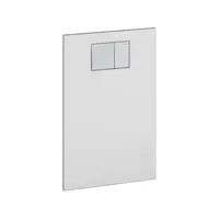 Geberit AquaClean - Krycí deska se zabudovaným ovládáním pro bidetová sedátka, alpská bílá 115.322.11.1