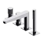 OMNIRES Contour - Baterie na okraj vany, 4-otvorová instalace, chrom CT8032CR