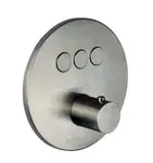 Paffoni Compact Box - Termostatická baterie pod omítku, pro 3 spotřebiče, nerez CPT019ST