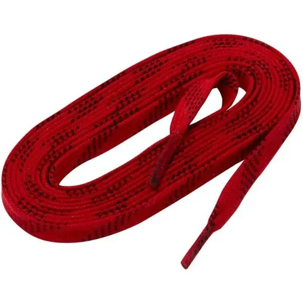 WINNWELL WAX LACES Hokejové tkaničky, červená, velikost