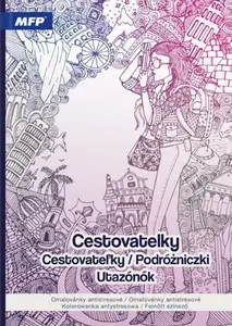 Omalovánky antistresové Cestovatelky