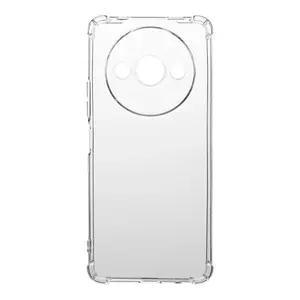 Zadní silikonový kryt Tactical Plyo pro Xiaomi Redmi A3 2024, transparentní