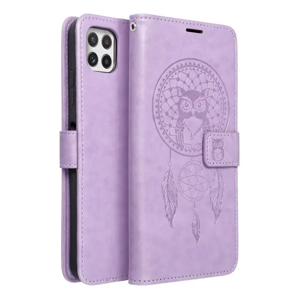 Flipové pouzdro MEZZO Book case pro Samsung Galaxy A22 5G, dreamcatcher purple