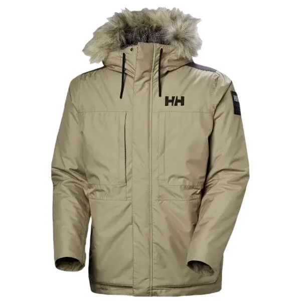 Helly Hansen COASTAL 3.0 Pánska parka, béžová, veľkosť