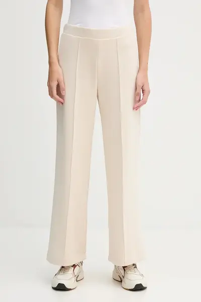 Tepláky United Colors of Benetton dámské, béžová barva, 3Y2F3F04K