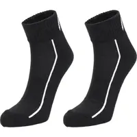 Head ALL SPORTS PERFORMANCE QUARTER 2P Unisex ponožky, černá, velikost 39-42