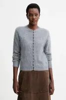 Kašmírový kardigan Rag & Bone dámský, šedá barva, RG6425F6MCA