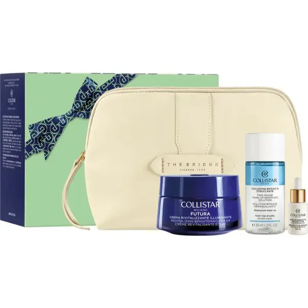 Collistar Futura Brightening Revitalizing Cream Gift Set dárková sada pro rozjasnění pleti