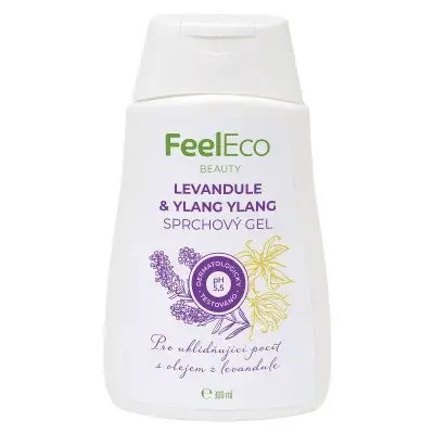 FeelEco Sprchový gel Levandule&Ylang 300ml