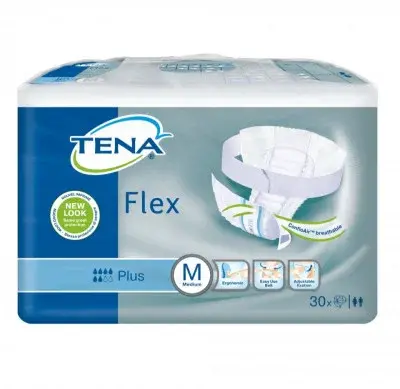 TENA Flex Plus Medium ink.kalh.s pásem 30ks