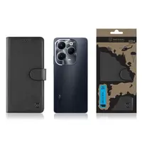 Flipové pouzdro Tactical Field Notes pro Infinix Hot 40 Pro, černá