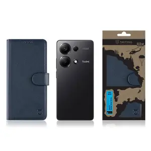 Flipové pouzdro Tactical Field Notes pro Xiaomi Redmi Note 13 Pro 5G/Poco X6 5G, modrá