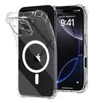 Techsuit Shockproof MagSafe průhledný obal, iPhone 16 Pro Max