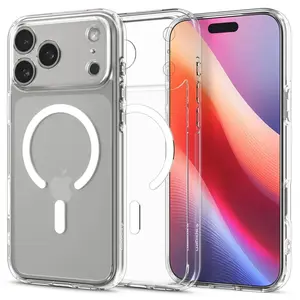 Spigen Ultra Hybrid Mag s MagSafe, iPhone 17 Pro Max, bílý