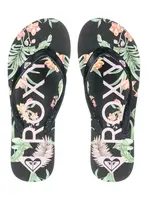 Roxy dámské žabky Tahiti VII Black | Černá | Velikost 8 US