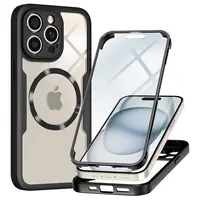 Techsuit MagSafe ColorVerse 360, iPhone 14 Pro, černý