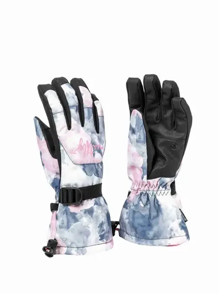 Meatfly dámské rukavice Gazie Clouds Pink | Růžová | Velikost M